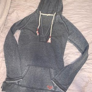 Roxy hoodie, size small, V-neck